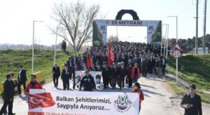 Balkan Şehitleri törenlerle anıldı