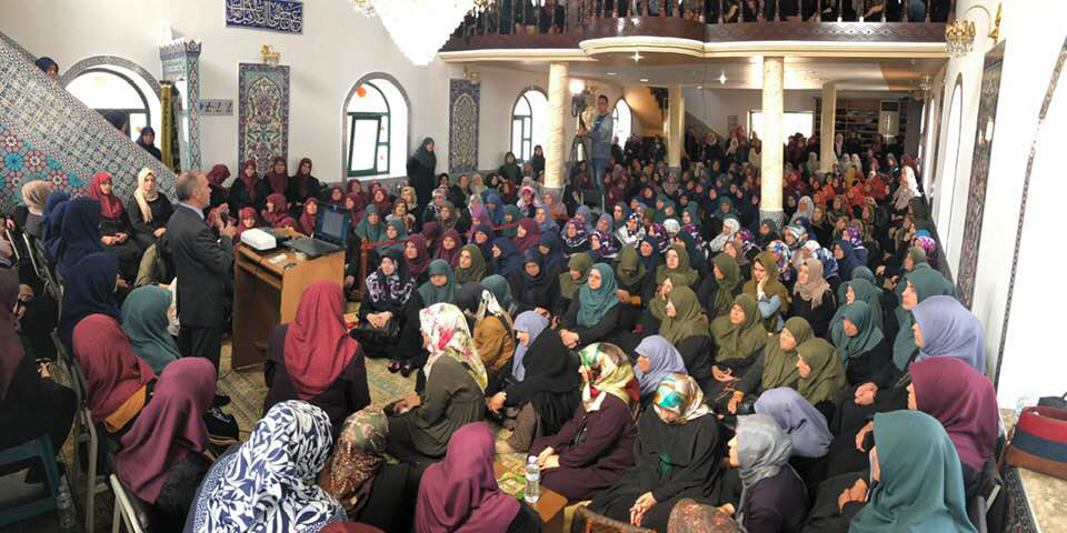 Rodoplu bayanlar Miraç Kandilini Yahyabeyli Camii'nde kutladı