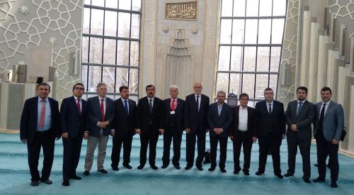 Gümülcine S. Müftüsü İbrahim Şerif Almanya'da temaslarda bulundu