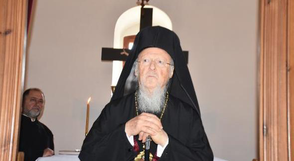 Bartholomeos, Edirne'de ayine katıldı