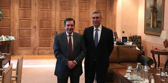 Büyükelçi Özügergin’den Atina Belediyesi’ne ziyaret
