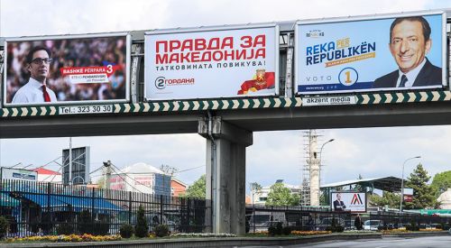 Kuzey Makedonya'da cumhurbaşkanlığı için üç aday yarışacak