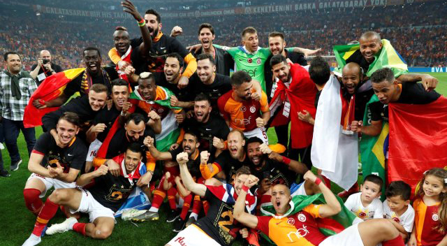 Galatasaray şampiyon oldu