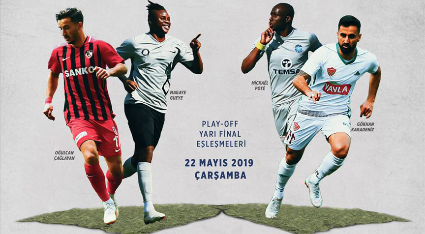 Spor Toto 1. Lig'de play-off heyecanı başlıyor