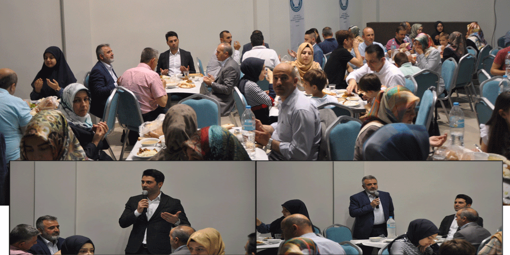 BİHLİMDER üyeleri iftar yemeğinde bir araya geldi