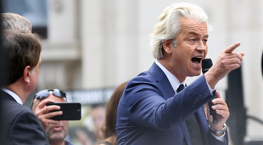 Aşırı sağcı Wilders'in sosyal medya hesabı donduruldu