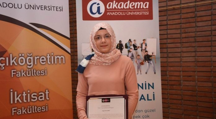 Gümülcineli Sema Ahmet'in AKADEMA ile başarısı