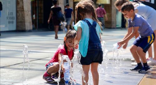 Avrupa sıcak hava dalgasının etkisi altında