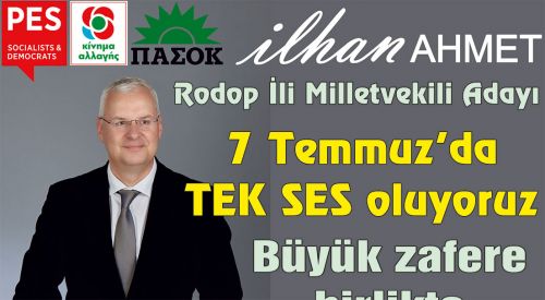 İlhan AHMET: Azınlığımızın yüksek menfaatleri için çalışacağım