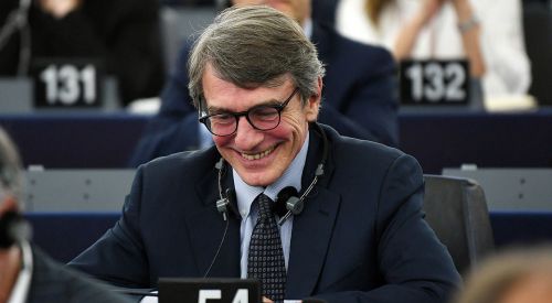 Avrupa Parlamentosu'nun yeni başkanı Sassoli oldu