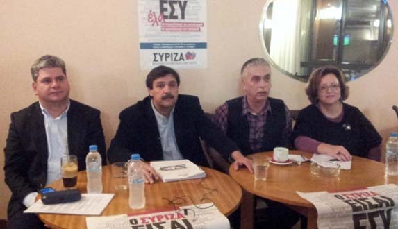 SİRİZA Sağlık Komitesi Milletvekilimiz Zeybek ile Sağlık Sistemini Anlattı