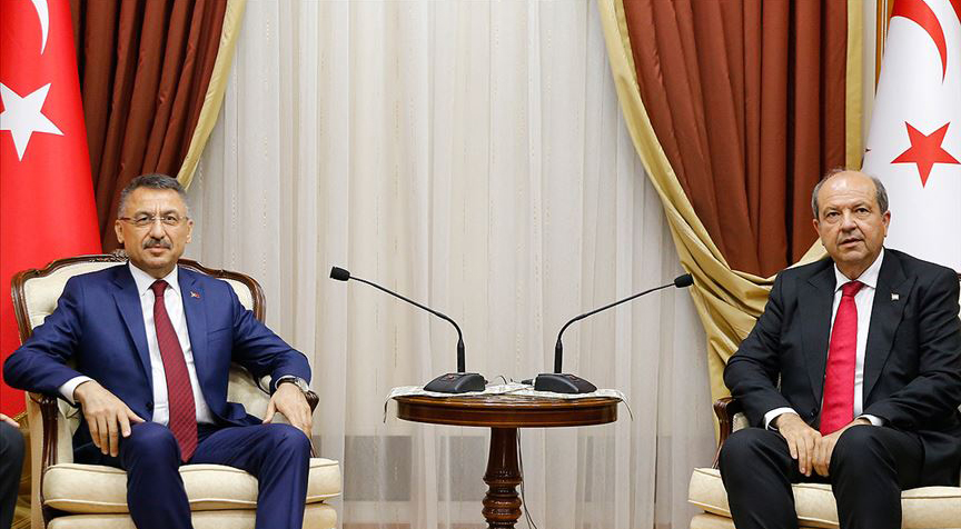 'Türkiye her alanda Kıbrıs Türk'ünün yanında'