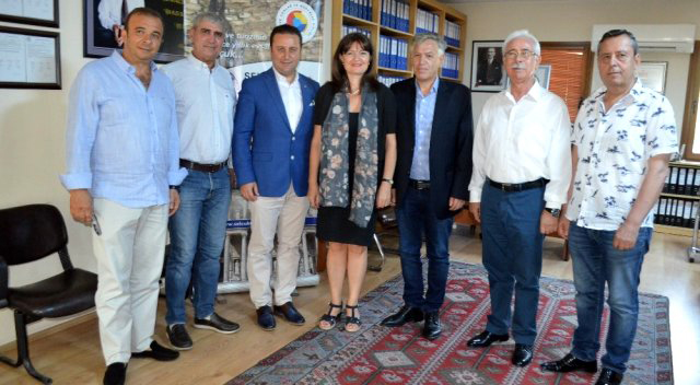 Yunanistan İzmir Başkonsolosu iki ülke ilişkileri için ziyaret turunda