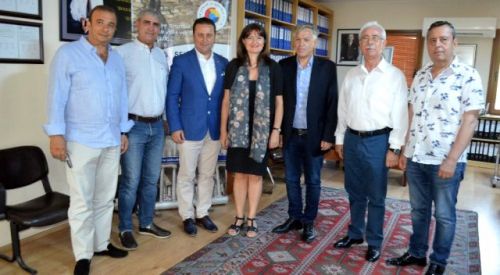 Yunanistan İzmir Başkonsolosu iki ülke ilişkileri için ziyaret turunda