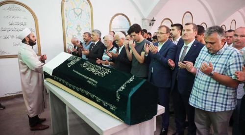 BATCEV Başkanı Musa Yurt'un oğlu son yolculuğuna uğurlandı