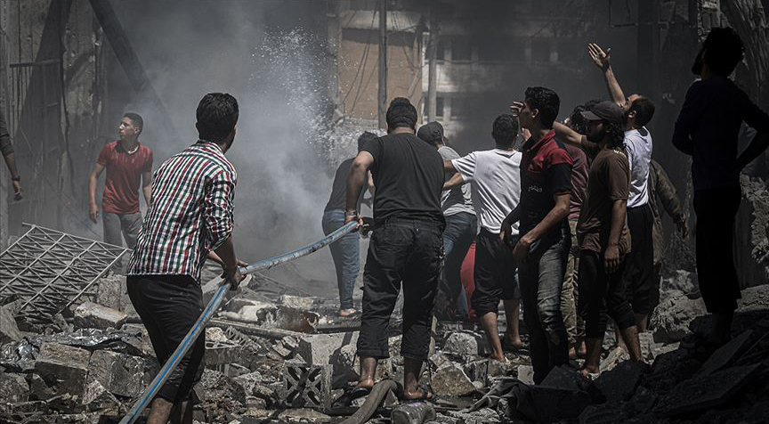 İdlib'e hava saldırıları: 6 ölü, 18 yaralı