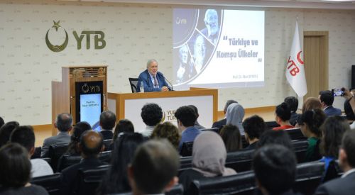 Prof. Dr. İlber Ortaylı'dan YTB'de “Türkiye ve Komşu Ülkeler” konulu konferans