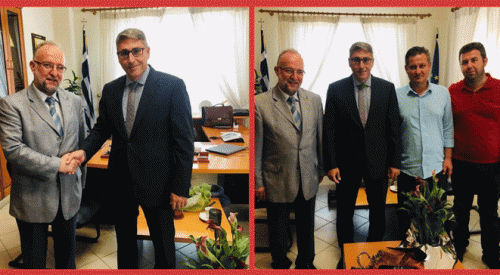 Başkonsolos Ömeroğlu'dan Şapçı Belediyesi’ne ziyaret