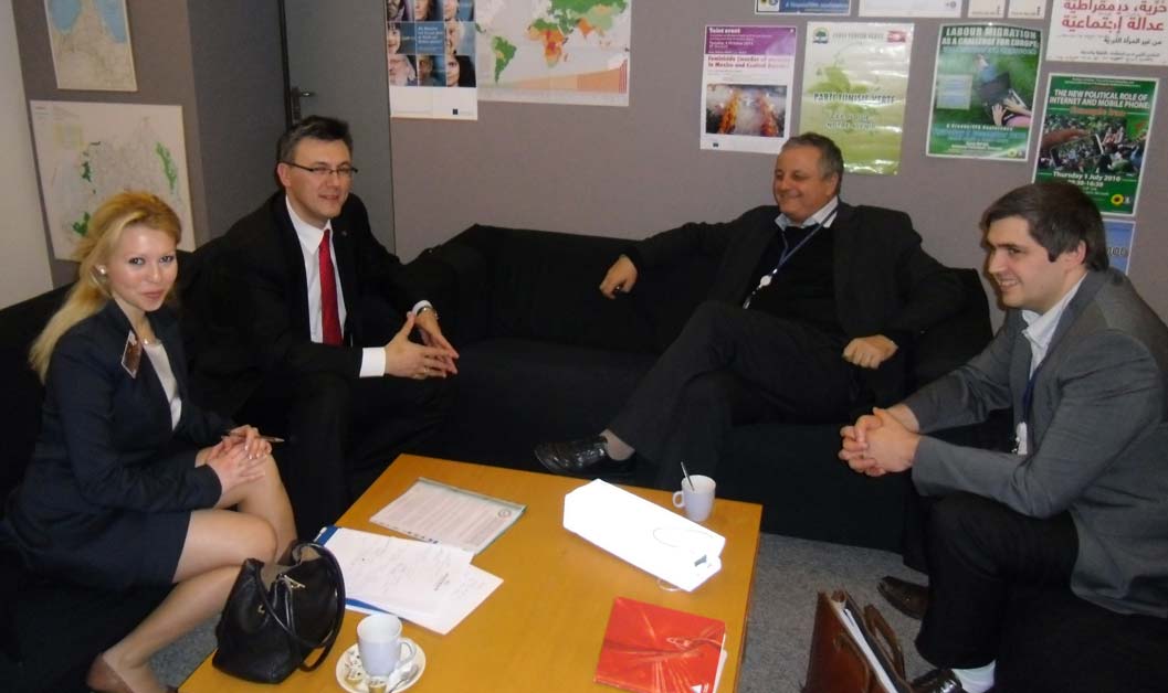 ABTTF Başkanı Halit Habipoğlu Brüksel’e çalışma ziyaretinde bulundu