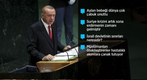 Erdoğan BM'de konuştu: Dünya 5'ten büyüktür