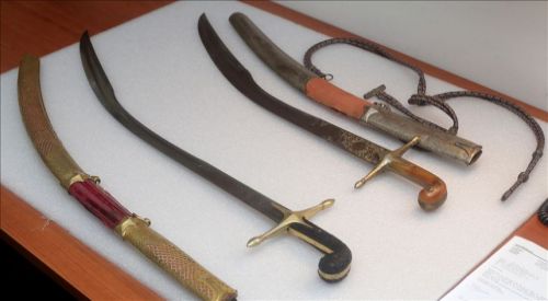 Hırvat komutanın 'Osmanlı' kılıçları