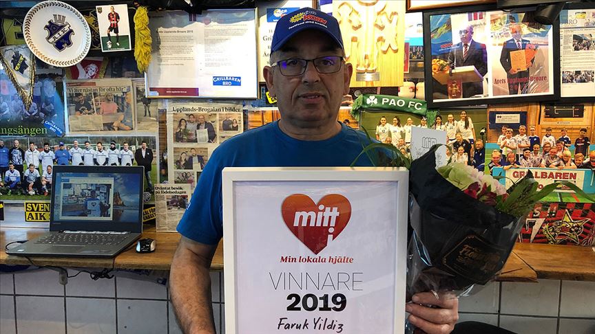 Stockholm'de 'yılın kahramanı' bir Türk oldu