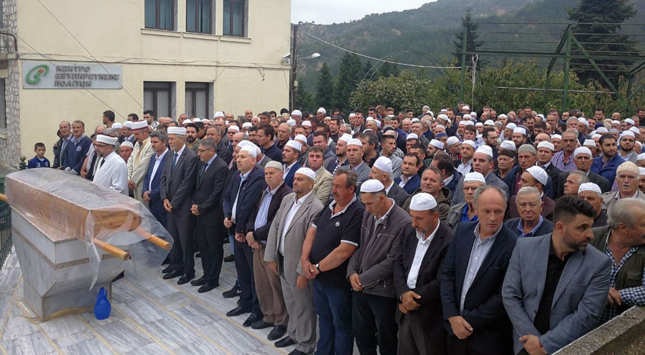İskeçe Müftüsü Ahmet Mete’nin annesi son yolculuğuna uğurlandı