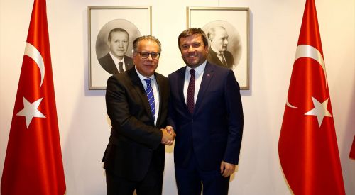 Kumuçakos Türk Dışişleri Bakan Yardımcısı Kıran ile görüştü