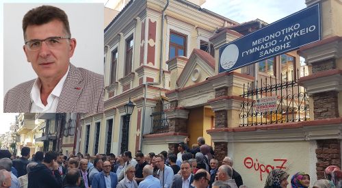 Burhan Baran Azınlık Okulundaki bina sorununu meclisin gündemine taşıdı