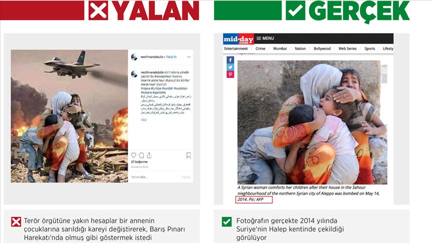 Terör örgütü yandaşları sosyal medyada manipülasyona hız verdi