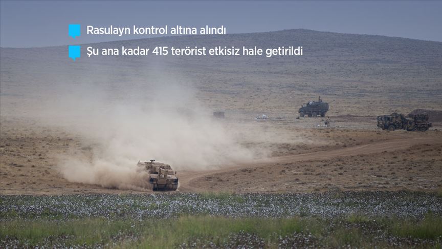 Barış Pınarı Harekatı'nda 4. gün