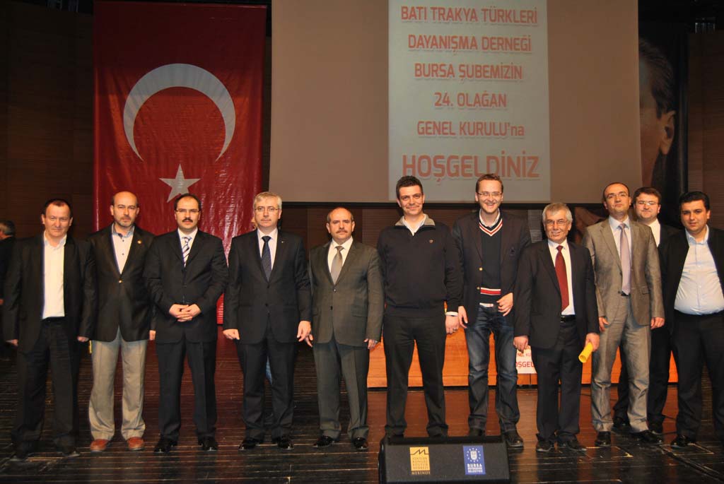 BTTDD BURSA ŞUBESİ’NİN 24. GENEL KONGRESİ SAĞLIK BAKANI MEHMET MÜEZZİNOĞLU’NUN DA KATILIMIYLA GERÇEKLEŞTİ