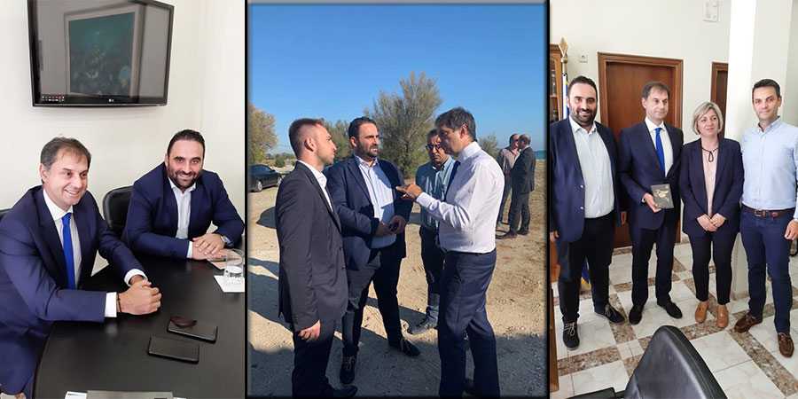 Συνάντηση Προέδρου ΕΒΕΡ κ. Αντώνη Γραβάνη με τον Υπουργό Τουρισμού Χάρη Θεοχάρη