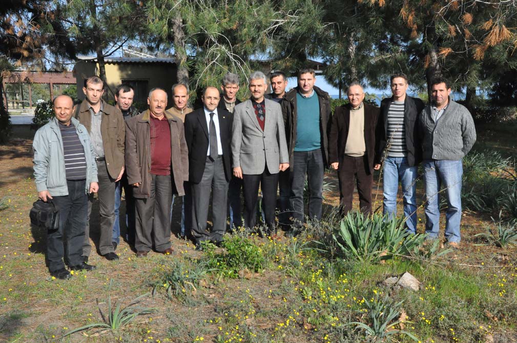 Batı Trakyalı çiftçiler eğitim semineri için Mersin ALATA’daydı