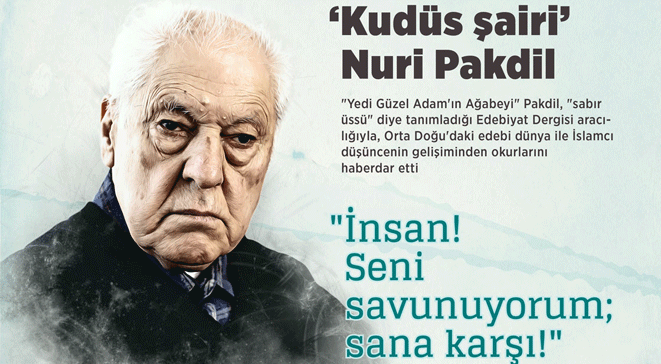'Kudüs şairi' Nuri Pakdil