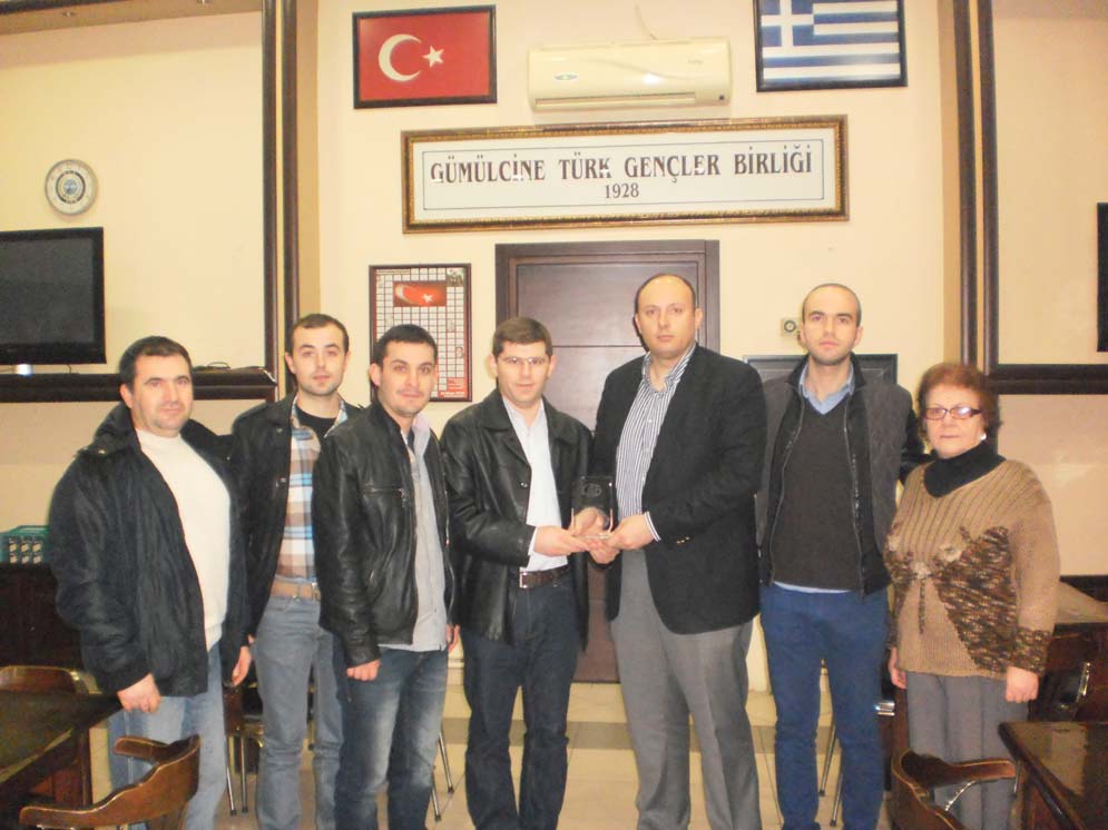AŞAĞIKÖY AZINLIK KÜLTÜR VE FOLKLOR DERNEĞİ YENİ YÖNETİMİ G.T.G.B. Nİ ZİYARET ETTİ