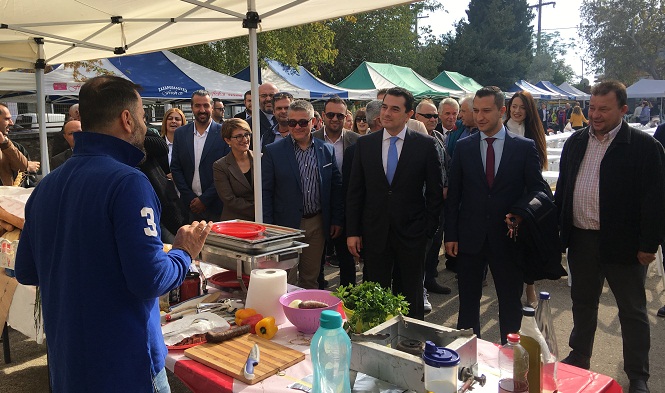 Bakan Yardımcısı Konstantinos Skrekas Yassıköy'ü ziyaret etti