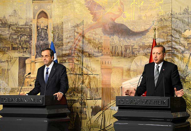 Samaras ve Erdoğan sorunların çözümü için bir adım attı