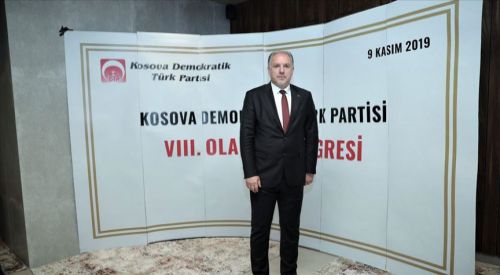 Kosova Demokratik Türk Partisinin yeni genel başkanı Fikrim Damka oldu