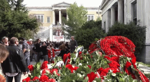 Yunanistan'da 17 Kasım Direnişi'nin yıl dönümü anma etkinlikleri başladı