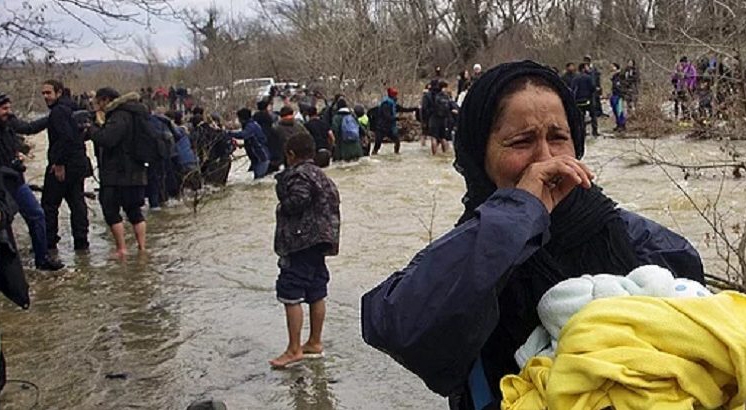 Midilli'deki mülteci kampında bir bebek öldü
