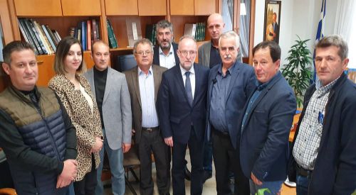 Tütüncüler Kooperatifi yönetimi Maronya Belediyesi’ni ziyaret etti