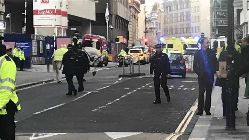 Londra'daki terör saldırısında 2 kişi öldü, 3 kişi yaralandı