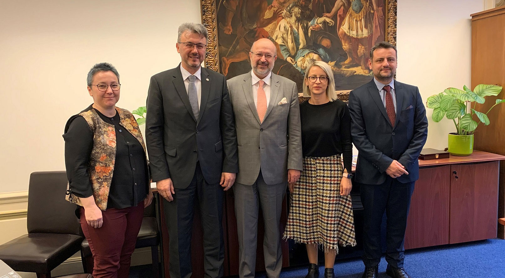 Batı Trakya Türkleri AGİT Ulusal Azınlıklar Yüksek Komiseri ile görüştü