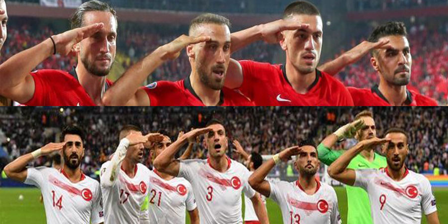 'Asker Selamı' için UEFA, Türkiye Milli Takımı'na ceza verdi