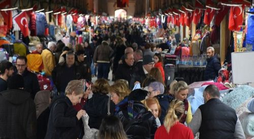 Yunan ve Bulgar turistler, 'yılbaşı' alışverişi için Edirne'ye akın ediyor
