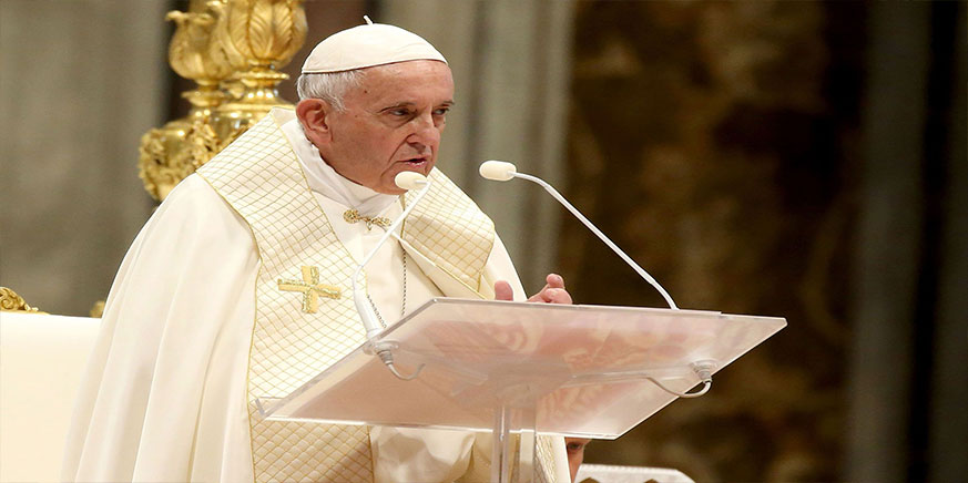 Papa Francis, dünyaya barış çağrısında bulundu
