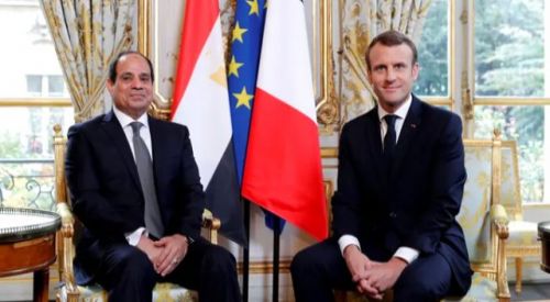 Macron ve darbeci Sisi Türkiye'nin Libya ile yaptığı mutabakatı görüştü