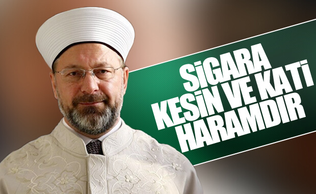 Diyanet İşleri Başkanı Ali Erbaş: Sigara haramdır