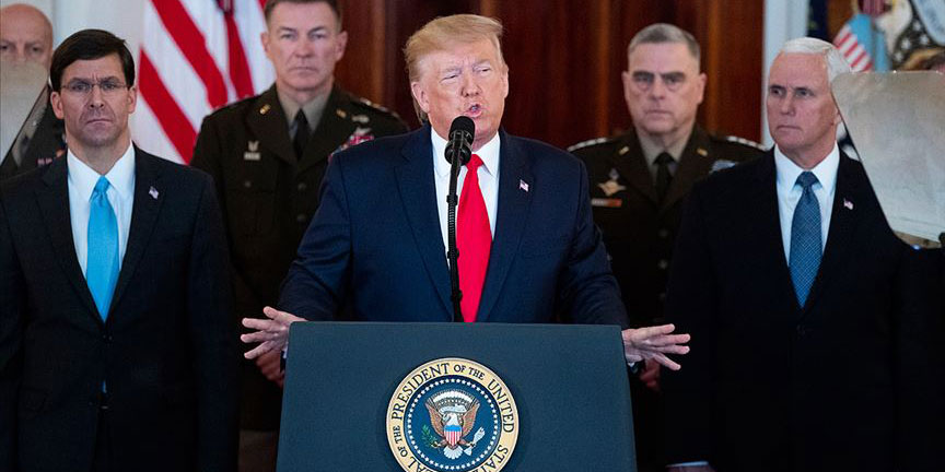Trump: “Süleymani, kanlı savaşlara imza attı yok edilmesi gerekirdi”